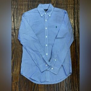 Blue Checkered Men's Shirt